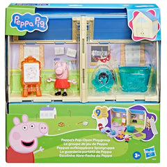 Peppa Pig Peppa's Pop-Open Playgroup Playset with Figure, Preschool Ages 3+