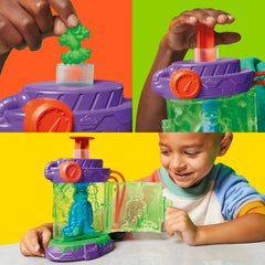 Play-Doh Teenage Mutant Ninja Turtles Mutation Station Playset, Bendy 4-Inch Donnie Action Figure