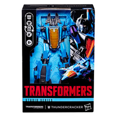 Transformers Studio Series War for Cybertron Thundercracker, Robot Toys for Ages 8+