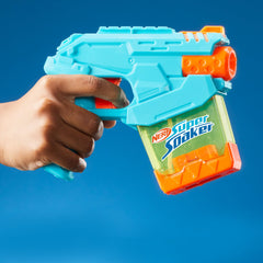 Nerf Super Soaker Mini Dunk-Fill Water Blaster, Easy Instant Fill Tank, Just Dunk & Go, Ages 6+