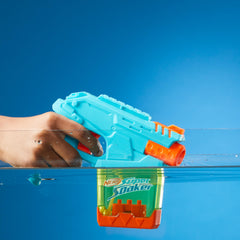 Nerf Super Soaker Mini Dunk-Fill Water Blaster, Easy Instant Fill Tank, Just Dunk & Go, Ages 6+