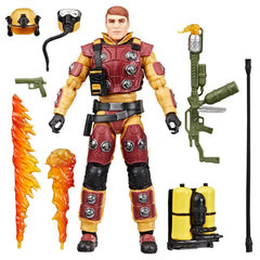 G.I. Joe Classified Series #154, Blowtorch, Collectible 6-Inch Action Figure with 10 Accessories