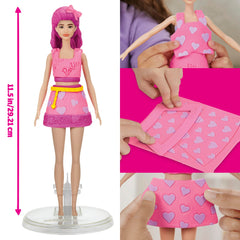 Play-Doh Barbie Hearts and Hair Set, Arts & Crafts for Girls & Boys 5+