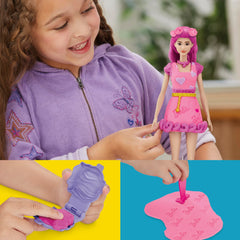 Play-Doh Barbie Hearts and Hair Set, Arts & Crafts for Girls & Boys 5+