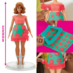 Play-Doh Barbie Florals and Fringe Set, Arts & Crafts for Girls & Boys 5+
