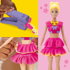 Play-Doh Barbie Ruffles and Bows Set, Arts & Crafts for Girls & Boys 5+