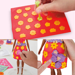 Play-Doh Barbie Flowers and Florals Accessory Pack, Kids Arts and Crafts for Ages 5+