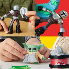 Play-Doh Star Wars: The Mandalorian Launching Speeder Playset, Imagination Toys Ages 4+