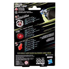 Beyblade X Shelter Drake 7-80GP BX Starter Pack Set with Takara Tomy Balance Type Top and Launcher