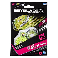 Bey Blade X Arc Wizard R 4-55LO CX Starter Pack Set, Stamina Type Top and Launcher, Toys 8+