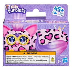 Furby DJ Furblets Kitt-Ee-Luv Mini Electronic Plush Toy with Funny Stretchable Sound Effects & Music