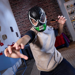 Marvel Spider-Man VenomVersus Venom Glow-in-The-Dark Mask for Role Play, Super Hero Toy Ages 5+