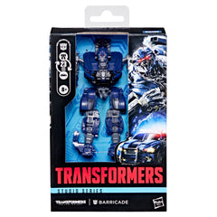 Transformers Studio Series The Last Knight Barricade Deluxe Class 4.5-Inch Converting Action Figure