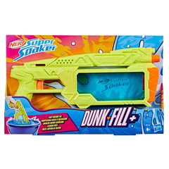 Nerf Super Soaker Dunk-Fill+ Water Blaster, Easy Instant Fill Tank, Water Toys for Ages 6+