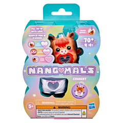 Nano-MALS Cowbert The Highland Cow, Electronic Pet Cow Toy, Interactive Fidget Toys Ages 5+