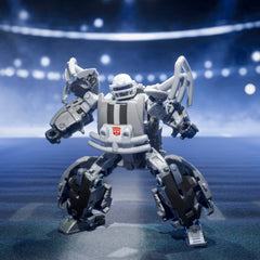 Transformers NFL Dallas Cowboys Starblitz 5.5-Inch Action Figure Changes from Robot to Helmet