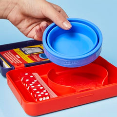 Hasbro Gaming Yahtzee Dice Game, with Collapsible Cup & Storage Case, Teens, Adults, Ages 8+