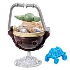 Star Wars ActionVerse Grogu 1.3-Inch (4.5-Inch Scale) Action Figure & Accessories, Toys Ages 4+