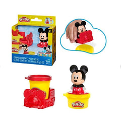 Play-Doh Disney Junior Mickey Mouse Stamp & Go Set, Arts & Crafts Preschool Toy 2+