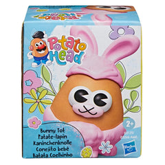 Potato Head Bunny Tot with 5 Mix and Match Pieces, 3-Inch Potato Body with Bunny Accessories