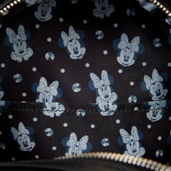 Loungefly Disney Minnie Mouse Studs and Chains Mini Backpack