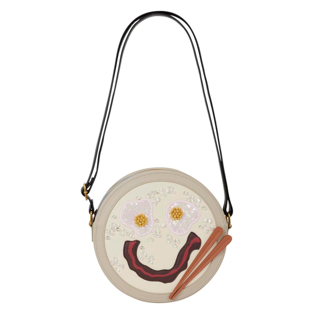Loungefly Disney Mulan Congee Smiley Face Crossbody Bag