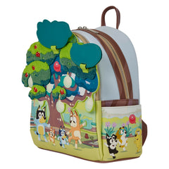 Loungefly Bluey Characters Backyard Light-Up Mini Backpack