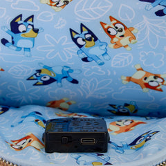 Loungefly Bluey Characters Backyard Light-Up Mini Backpack