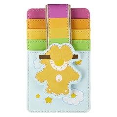 Loungefly Care Bears Funshine Bear Rainbow Polyurethane Cardholder