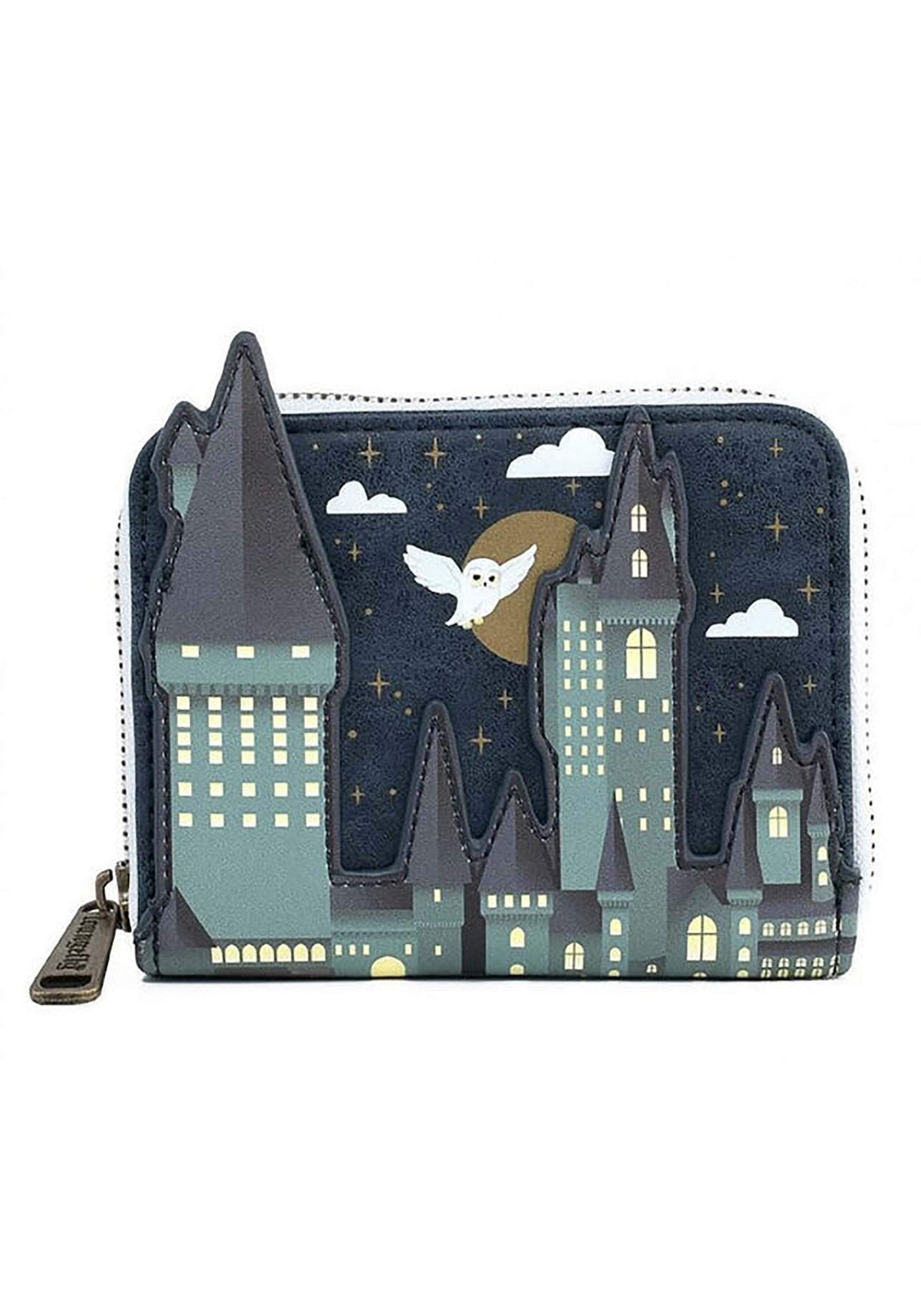 Loungefly Harry Potter Hogwarts Castle Hedwig Faux Leather Wallet