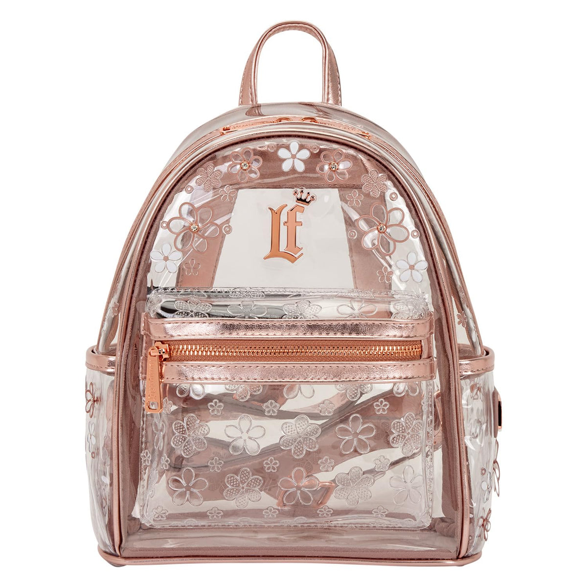Loungefly Clear Floral Mini Backpack