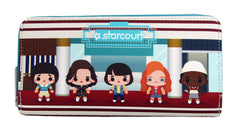 Loungefly Stranger Things Starcourt Mall Chibi Zip Around Wallet