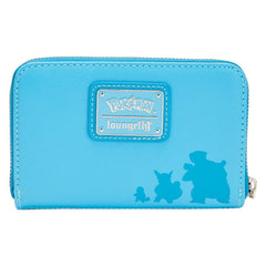 Loungefly Pockemon Squirtle Evolution Fauz Leather Zip Wallet