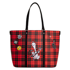 Loungefly Peanuts Snoopy Grunge Tote Bag