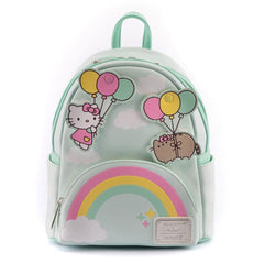 Loungefly Hello Kitty Balloons and Rainbow Double Strap Shoulder Bag
