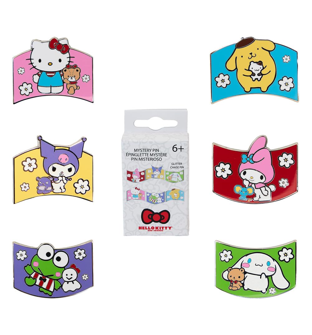 Loungefly Sanrio And Friends Color Block Mystery [one Random ] Pin