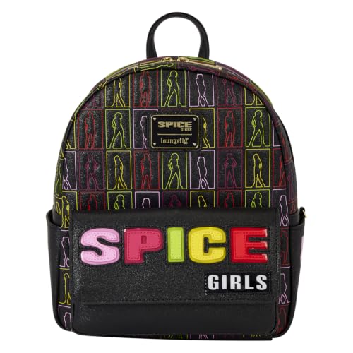Loungefly Spice Girls Multicolor Light-Up Adjustable Mini Backpack