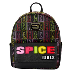 Loungefly Spice Girls Multicolor Light-Up Adjustable Mini Backpack
