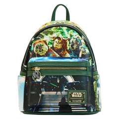Loungefly Star Wars Return of The Jedi Official Green Mini Backpack
