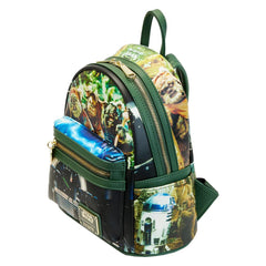 Loungefly Star Wars Return of The Jedi Official Green Mini Backpack