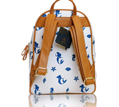 Loungefly Ariel Seahorse AOP Mini Backpack