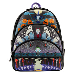 Loungefly The Nightmare Before Christmas Glow Triple Mini Backpack