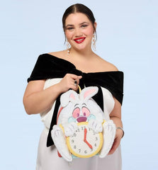 Loungefly Disney Alice in Wonderland White Rabbit Mini Backpack