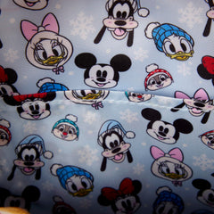Loungefly Disney Mickey and Friends Ice Skating Holiday Mini Backpack