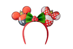 Loungefly Disney Mickey and Minnie Ornament Ears Headband
