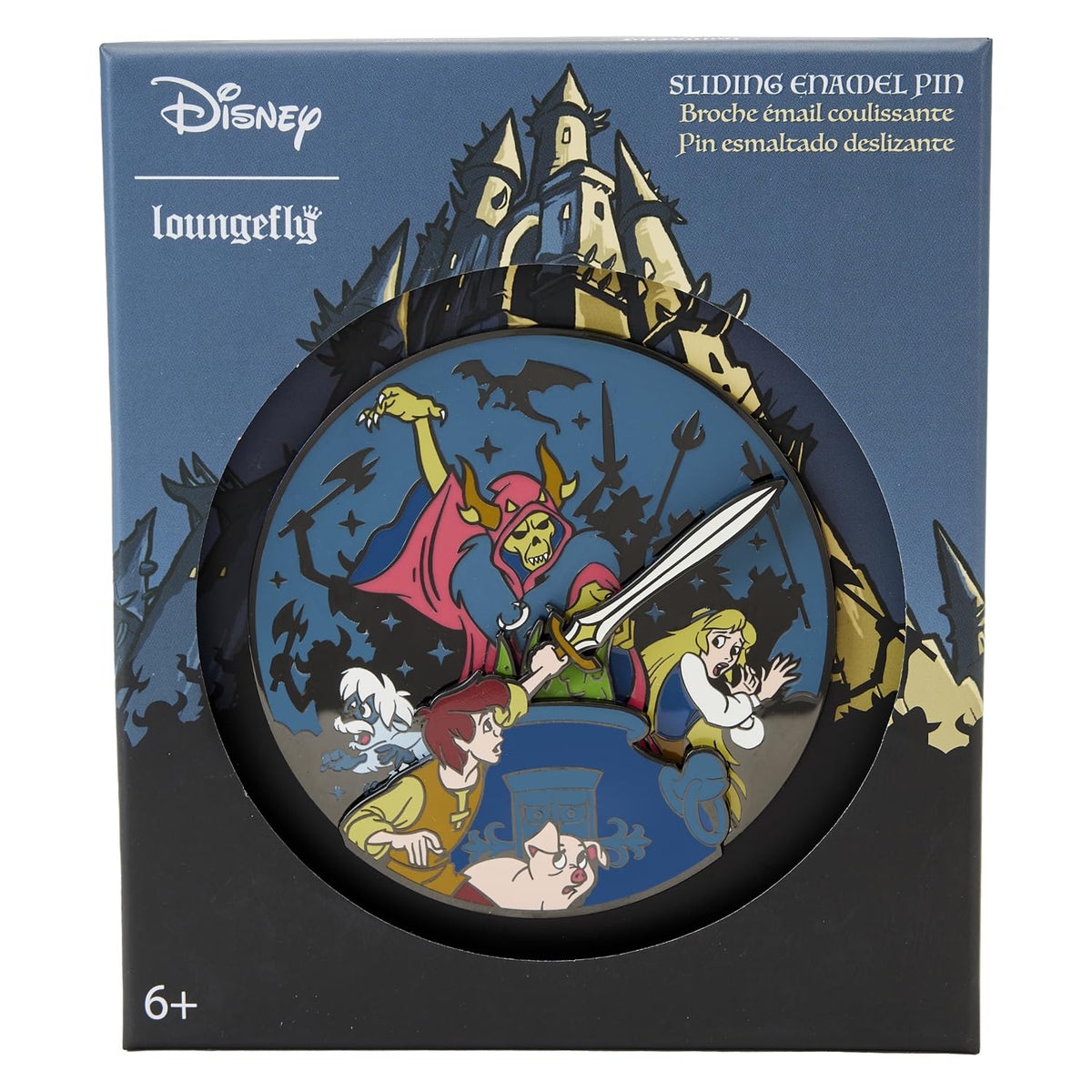Loungefly Disney The Black Cauldron 3" Collector Box Pin