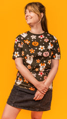 Loungefly Disney Mickey and Friends Halloween T-Shirt - Medium