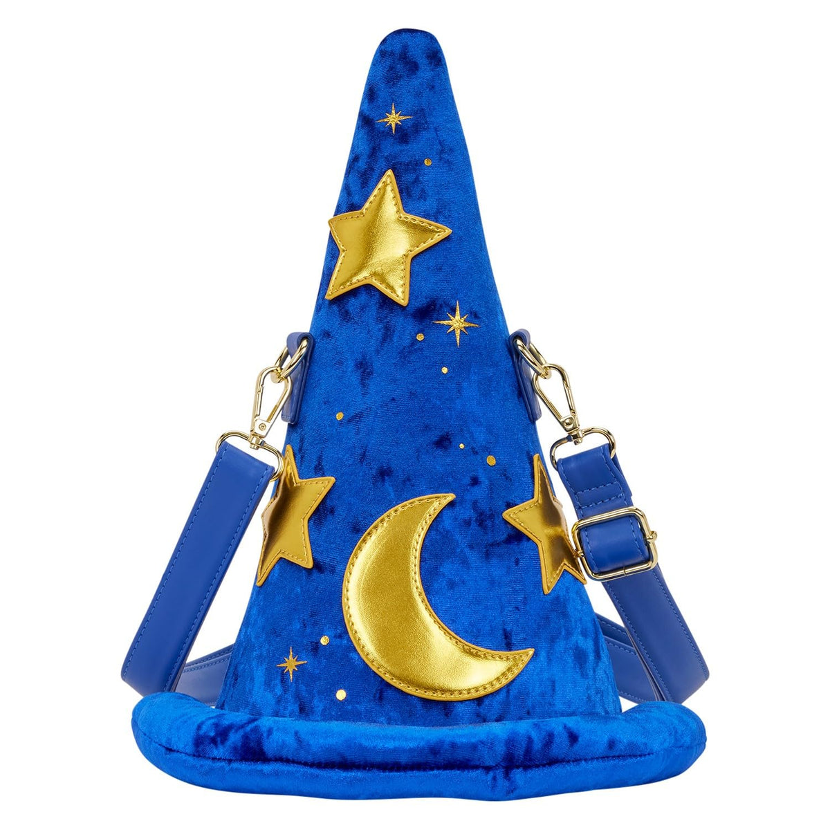 Loungefly Fantasia Mickey Mouse Sorcerer Hat Figural Crossbody Bag
