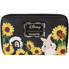Loungefly Disney Bambi Sunflower Friends Zip Around Wallet