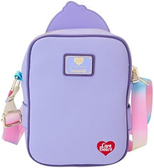 LOUNGEFLY Care Bear Cousins Cozy Heart Penguin Crossbuddies Crossbody with Coin Bag
